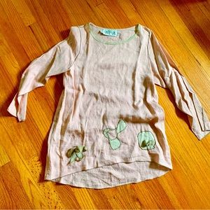 Cachaca Linen Tunic Top